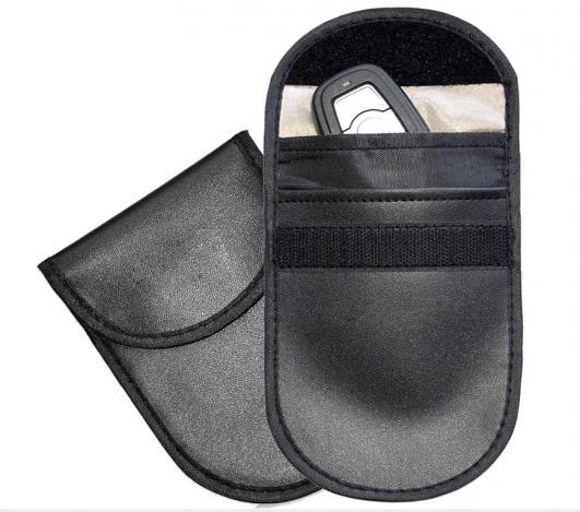 Signal Blocker Faraday Bags Key Fob Protector for Signal Blocking Car Key RFID Signal Blocking Faraday Pouch