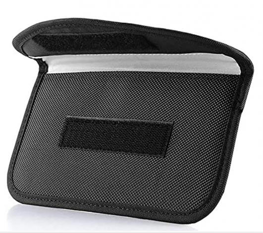 Signal Blocking Bag, GPS RFID Faraday Bag Shield Cage Pouch Wallet Phone Case