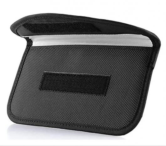 Signal Blocking Bag,GPS RFID Faraday Bag Shield Cage Pouch Wallet Phone Case