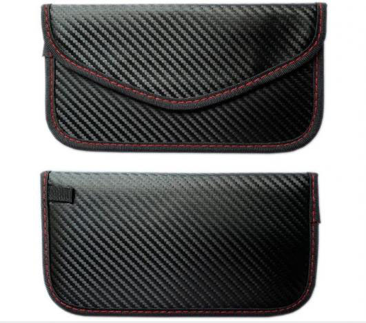 Signal Blocking Bag GPS RFID Faraday Bag Shielding Cage Pouch Wallet Case Bag