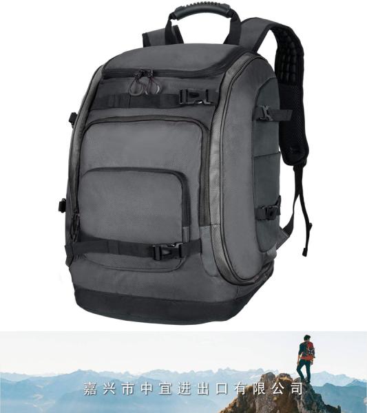 Ski Boot Bag Backpack, Skiing Snowboarding Backpack
