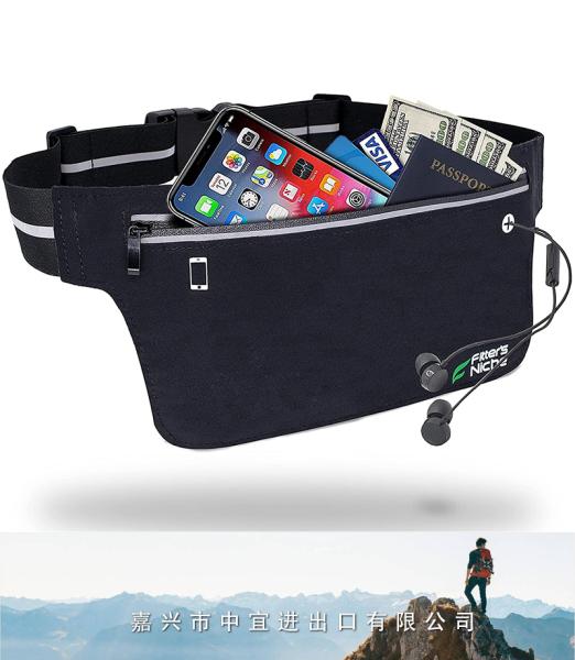 Slim Running Belt Bag, Fanny Pack