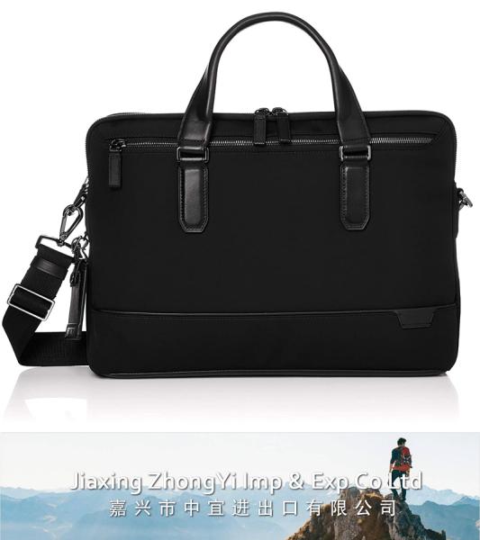 Slim Top Zip Briefcase, Computer Bag