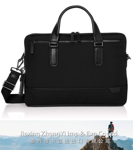 Slim Top Zip Briefcase, Computer Bag