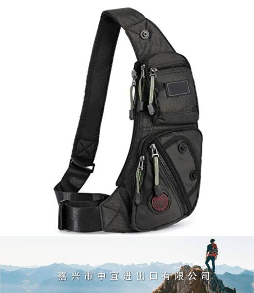 Sling Bag Chest Bag. Shoulder Backpack