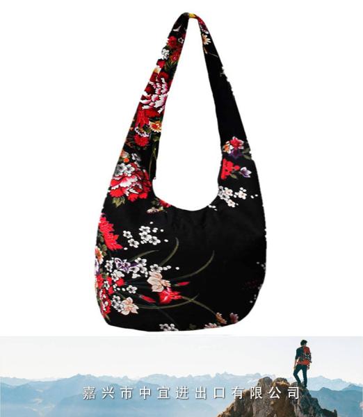 Sling Crossbody Bag，Large Shoulder Shopping Hobo Bag