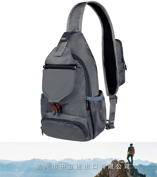 Small Crossbody Sling Backpack, Shoulder Chest Bag