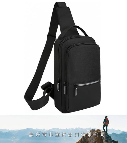 Small Sling Backpack, Multipurpose Crossbody Chest Shoulder Bag
