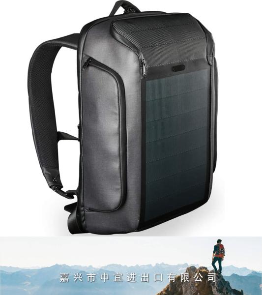 Solar Power Backpack, Anti-Theft Laptop Bag