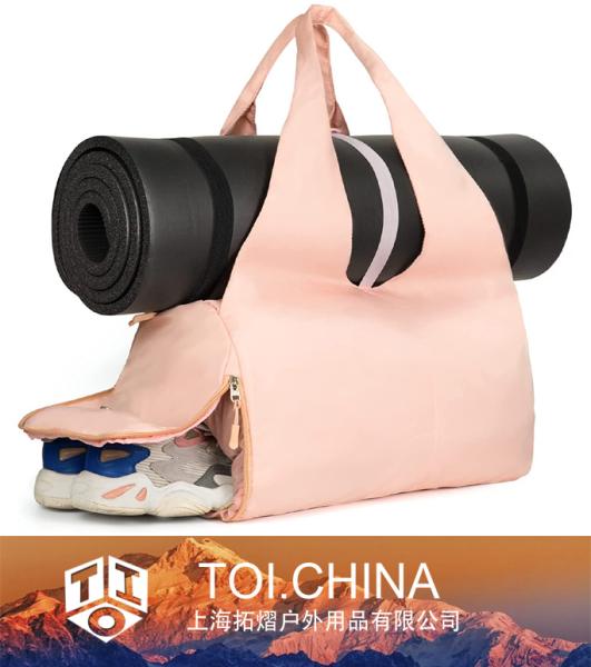 Sports Gym Yoga Bag, Travel Duffel Tote Bag