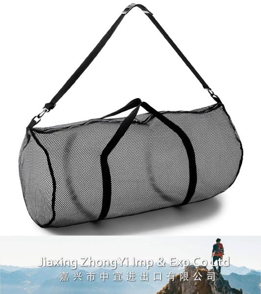 Sports Mesh Duffle Bag, Mesh Travel Bag