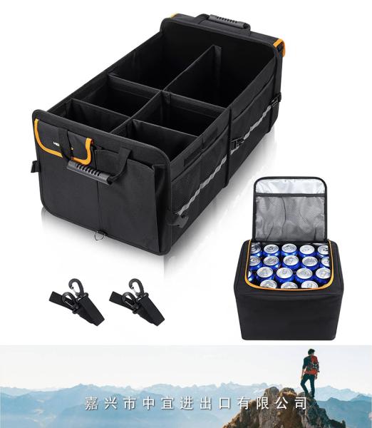 Sturdy Trunk Organizer, Leakproof Cooler Bag