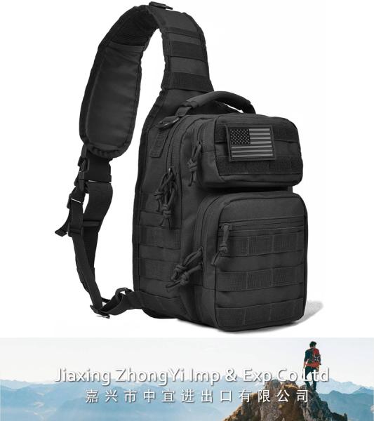 Tactical Sling Bag, Military Single Shoulder Backpack