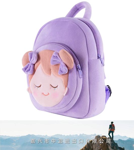 Toddler Backpack, Soft Plush Bag