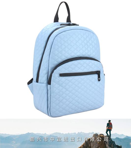 Travel Backpack Purse, Blue Mini Backpack