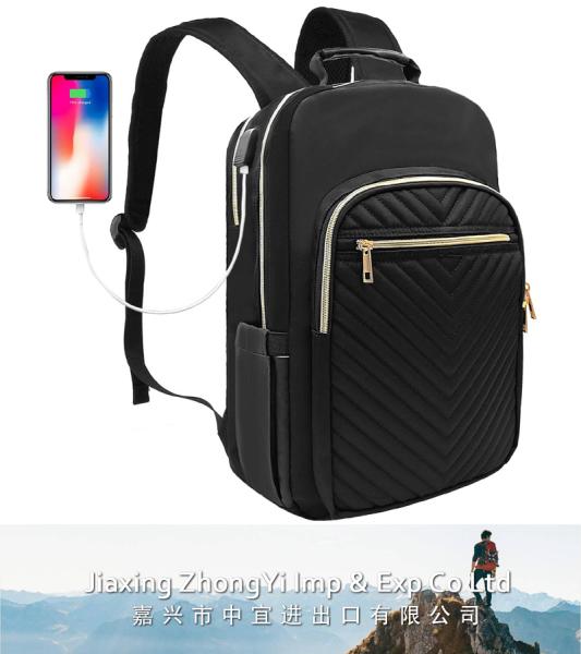 Travel Laptop Backpack, Stylish Work Backpack