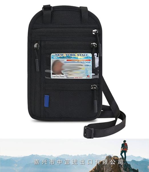 Travel Neck Pouch, Neck Wallet