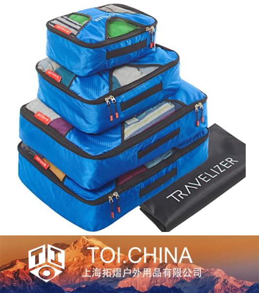 Travel Packing Cubes, Luggage Organizer Sets