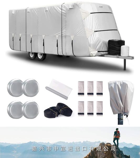 Travel Trailer RV Cover, Anti-UV Camper Cover