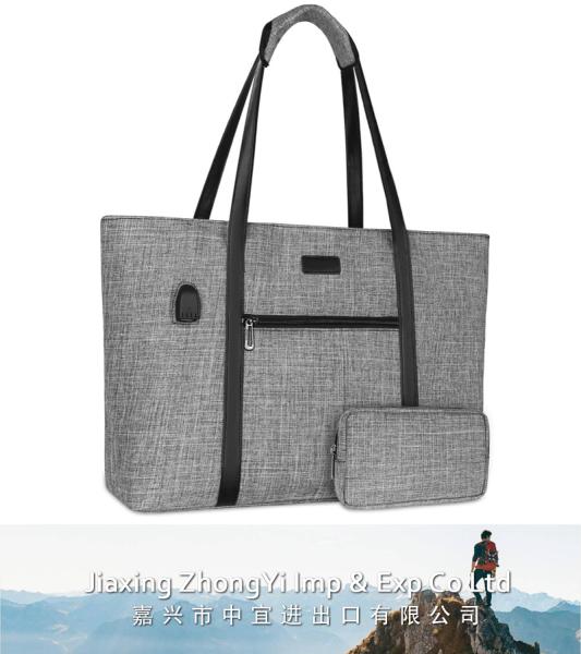 USB Port Laptop Tote Bag