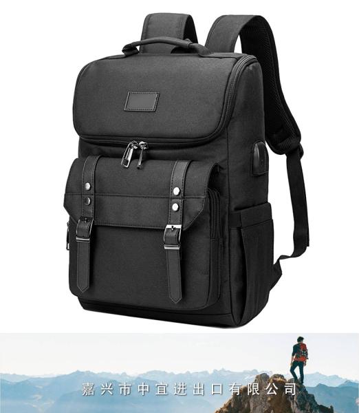 Vintage Backpack, Travel Laptop Backpack