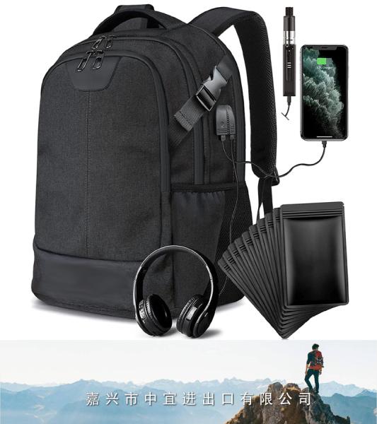 Water Proof Bag Backpack, Odor Proof Stash Travel Bag