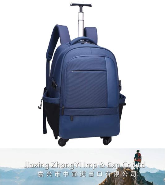 Water Resistant Bag, Rolling Wheeled Backpack