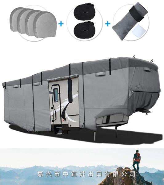 Wheel RV Cover, Windproof Camper Cover