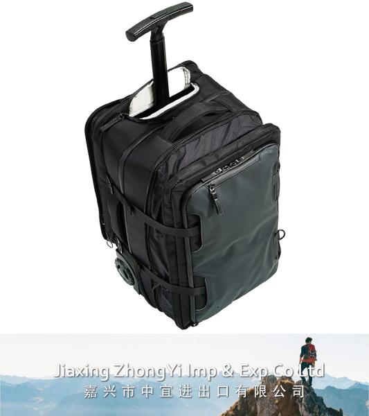 Wheeled Rolling Backpack, Travel Backpack