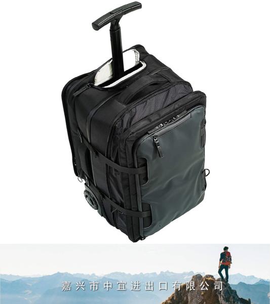 Wheeled Rolling Travel Backpack