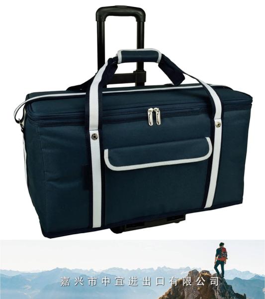 Wheeled Travel Cooler Bag, Leakproof Cooler Bag