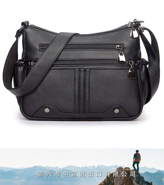 Women Soft PU Leather Bag, Shoulder Handbag