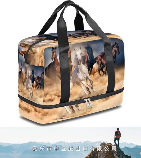 Horse Travel Duffel Bags
