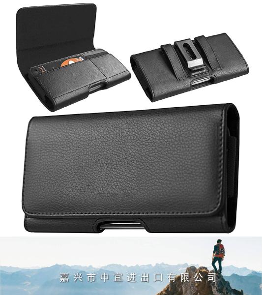 iPhone Holster, Leather Cell Phone Case