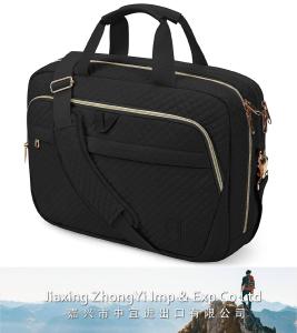 Laptop Bag, Expandable Briefcase