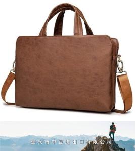 Leather Laptop Shoulder Bag