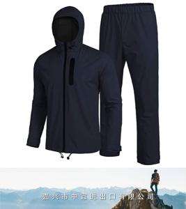 Mens Waterproof Rain Suit