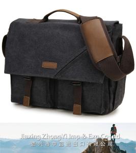 Messenger Bag, Canvas Satchel