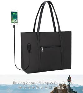 USB Laptop Tote Bag, Laptop Organizer Bag